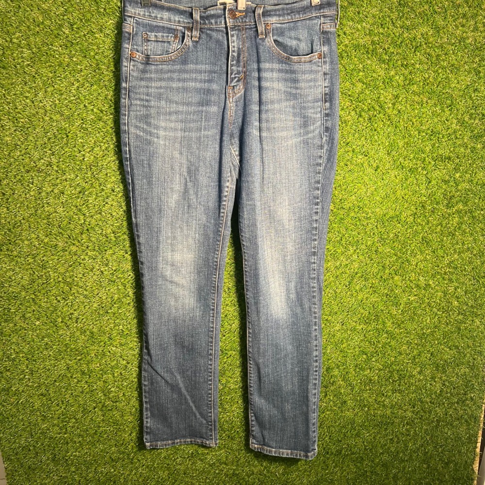 Levis 505 Straight Leg Jeans Womens 10M Medium Wash Blue Denim 15505-0055‎ 30x30